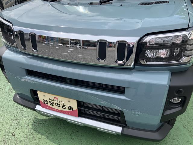タフトＧターボ　クロムベンチャー保証　新車保証・まごころ保証　１年間・走行距離無制限付き・オーディオレス車・パノラマカメラ装備・ＬＥＤヘッドライト装備・ＬＥＤフォグ装備・シートヒーター装備（東京都）の中古車