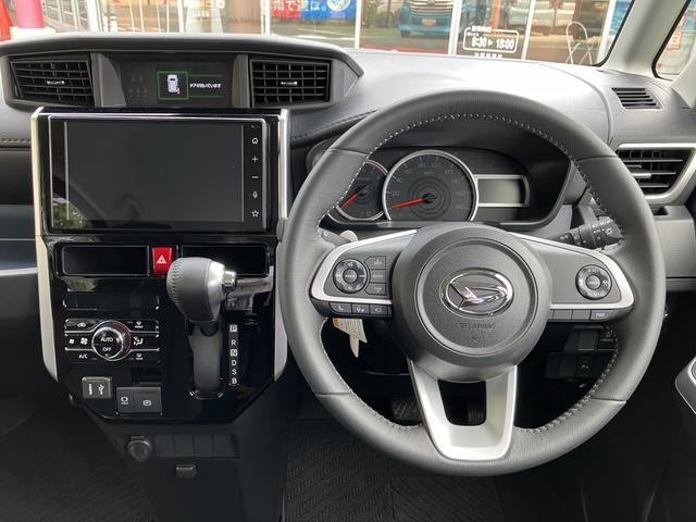 トールカスタムG 9インチディスプレイオーディオ パノラマモニター保証 新車保証・まごころ保証 1年間・走行距離無制限付き・9インチディスプレイオーディオ装備・LEDヘッドライト装備・パノラマカメラ・LEDヘッドライト装備・ETC装備(東京都)の中古車