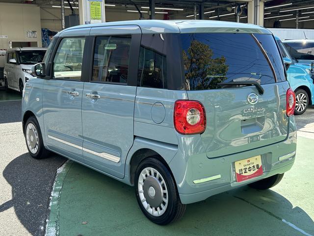 ムーヴキャンバスセオリーＧ　９インチディスプレイオーディオ装備保証　新車保証・まごころ保証　１年間・走行距離無制限付き・９インチディスプレイオーディオ装備・ＬＥＤヘッドライト装備・バックカメラ装備（東京都）の中古車