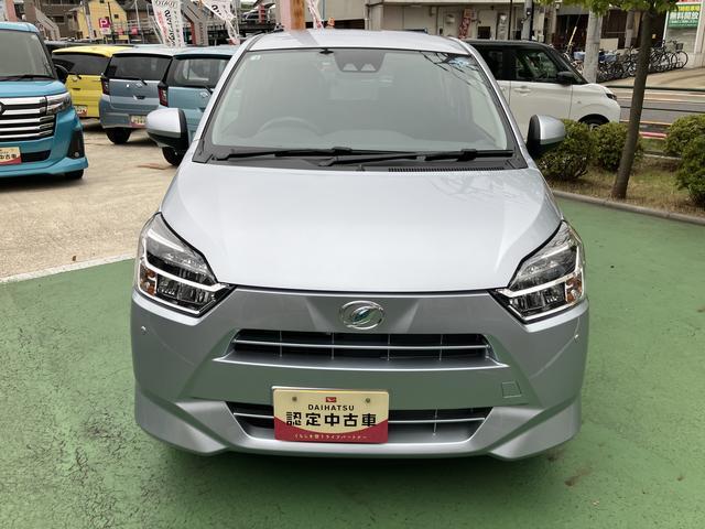 ミライースＸ　ＳＡIII　ひょう害車保証　新車保証・まごころ保証　１年間・走行距離無制限付き・オーディオレス車・ＬＥＤヘッドライト装備・スマートアシスト装備（東京都）の中古車