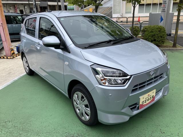 ミライースＸ　ＳＡIII　ひょう害車保証　新車保証・まごころ保証　１年間・走行距離無制限付き・オーディオレス車・ＬＥＤヘッドライト装備・スマートアシスト装備（東京都）の中古車
