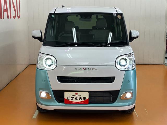 ムーヴキャンバスストライプスGターボ ディスプレイオーディオ ワイヤレス充電サポカーSワイド適合 ドラレコ Bカメラ ディスプレイオーディオ USB接続端子 ワイヤレス充電器 電動パーキングブレーキ シートヒーター 両側オートスライドドア 全車速追従機能付ACC ETC(神奈川県)の中古車