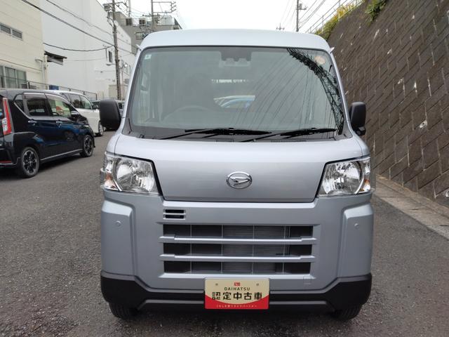 ハイゼットカーゴDXサポカーSワイド適合 ラジオ エアコン アクセサリーソケット コーナーセンサー アイドリングストップ 光軸調整ダイヤル 横滑り防止機能 誤発進抑制機能 パワーウインドウ キーレス(神奈川県)の中古車