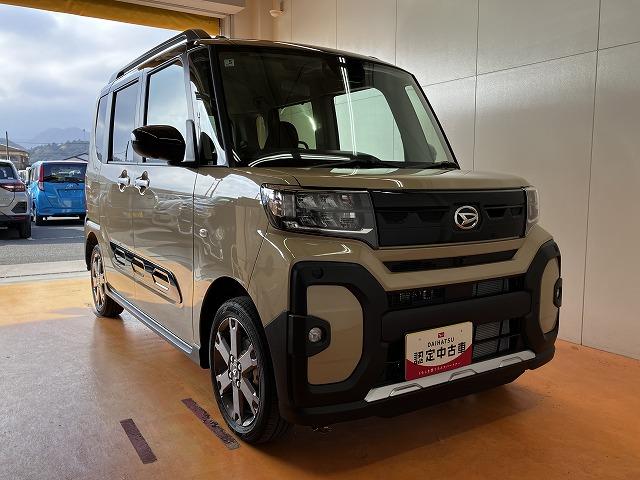 タントファンクロスターボサポカーＳワイド適合　ミラクルオープンドア　両側オートスライドドア　電動パーキングブレーキ　全車速追従機能付ＡＣＣ　ステアリングスイッチ　シートヒーター　コーナーセンサー　ＥＴＣ　Ｐスタート（神奈川県）の中古車