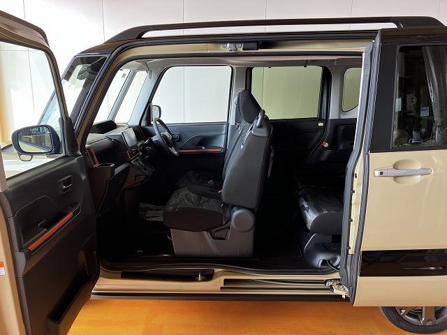 タントファンクロスターボサポカーＳワイド適合　ミラクルオープンドア　両側オートスライドドア　電動パーキングブレーキ　全車速追従機能付ＡＣＣ　ステアリングスイッチ　シートヒーター　コーナーセンサー　ＥＴＣ　Ｐスタート（神奈川県）の中古車