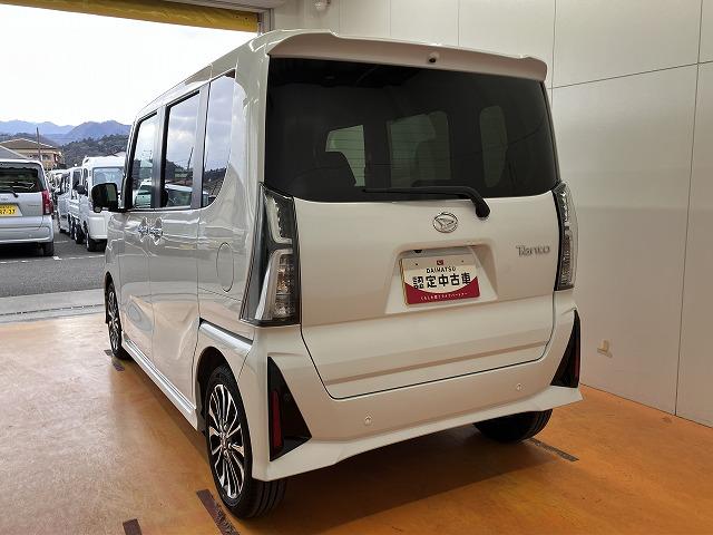 タントカスタムRSサポカーSワイド適合 ミラクルオープンドア 両側オートスライドドア 電動パーキングブレーキ パノラマモニター対応 ステアリングスイッチ シートヒーター オートエアコン コーナーセンサー キーフリー(神奈川県)の中古車