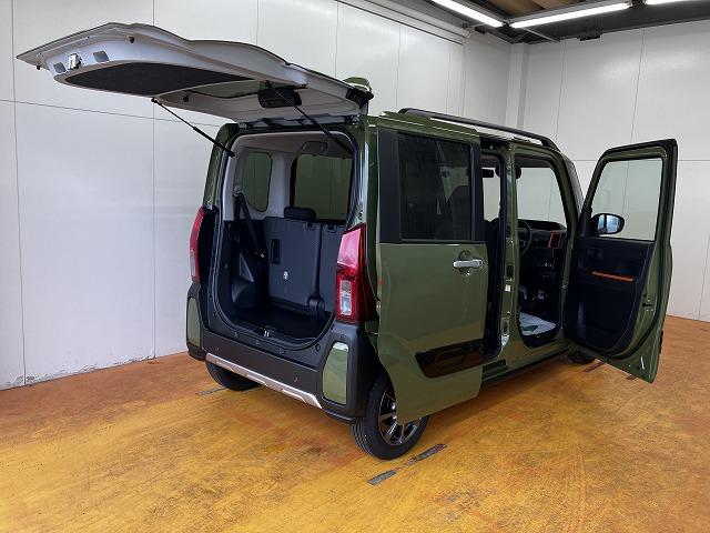 タントファンクロスサポカーＳワイド適合　パノラマモニター対応　ミラクルオープンドア　両側オートスライドドア　電動パーキングブレーキ　ステアリングスイッチ　シートヒーター　コーナーセンサー　Ｐスタート　キーフリー（神奈川県）の中古車