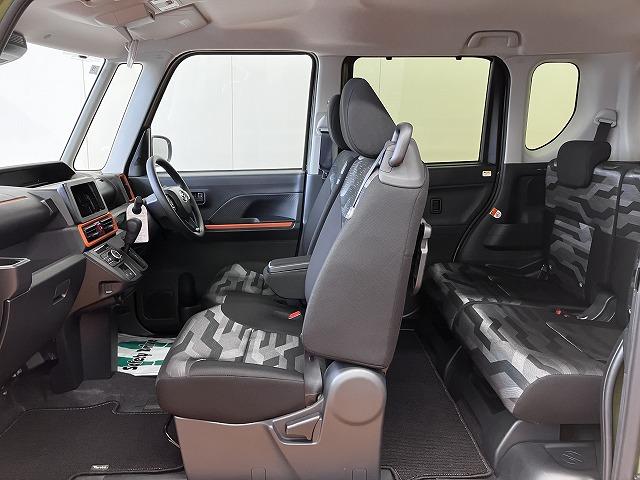 タントファンクロスサポカーＳワイド適合　パノラマモニター対応　ミラクルオープンドア　両側オートスライドドア　電動パーキングブレーキ　ステアリングスイッチ　シートヒーター　コーナーセンサー　Ｐスタート　キーフリー（神奈川県）の中古車