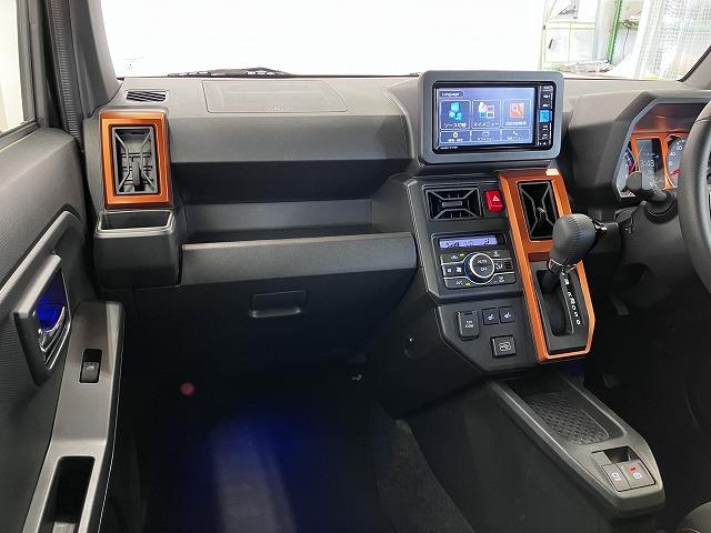 タフトGターボサポカーSワイド適合 スカイフィールトップ 電動パーキングブレーキ 全車速追従機能付ACC ステアリングスイッチ シートヒーター USB接続端子 ETC USB Pスタート コーナーセンサー(神奈川県)の中古車