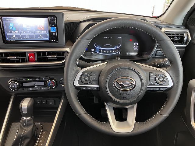 ロッキープレミアムＧサポカーＳワイド適合　パノラマモニター対応　電動パーキングブレーキ　ＵＳＢ接続端子　ステアリングスイッチ　全車速追従機能付ＡＣＣ　シートヒーター　Ｐスタート　コーナーセンサー　キーフリー（神奈川県）の中古車