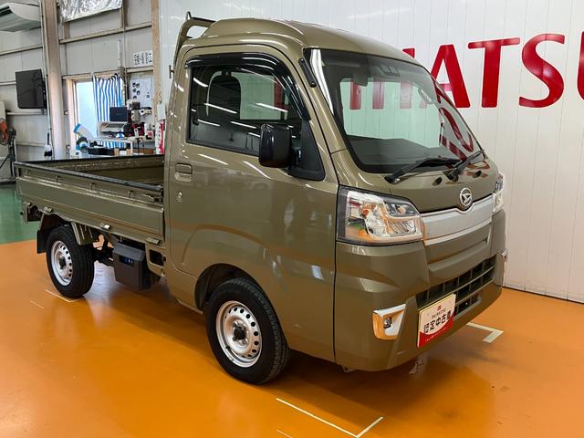 ハイゼットトラックハイルーフＳＡIIIｔ４ＷＤ　スマアシ　三方開　ナビ　エアコン　横滑り防止機能　誤発進抑制機能　コーナーセンサー　光軸調整ダイヤル　ＥＴＣ　パワーウインドウ　Ｂカメラ　キーレス（神奈川県）の中古車