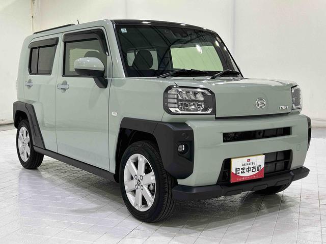 タフトGサポカーSワイド適合 ドラレコ スカイフィールトップ 電動パーキングブレーキ 全車速追従機能付ACC ステアリングスイッチ シートヒーター USB接続端子 Pスタート コーナーセンサー キーフリー(神奈川県)の中古車
