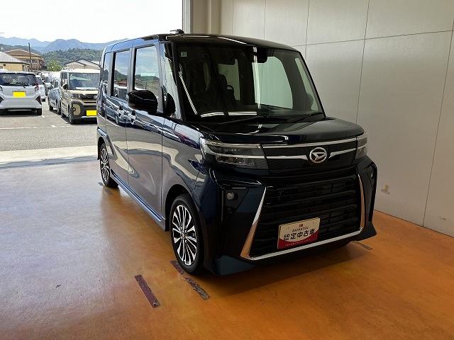 タントカスタムRSサポカーSワイド適合 パノラマモニター対応 ミラクルオープンドア 両側オートスライドドア 電動パーキングブレーキ ステアリングスイッチ シートヒーター オートエアコン コーナーセンサー キーフリー(神奈川県)の中古車