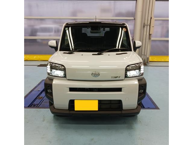 タフトＧターボサポカーＳワイド適合　ドラレコ　スカイフィールトップ　電動パーキングブレーキ　全車速追従機能付ＡＣＣ　ステアリングスイッチ　シートヒーター　ＵＳＢ接続端子　Ｐスタート　コーナーセンサー（神奈川県）の中古車