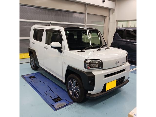 タフトＧターボサポカーＳワイド適合　ドラレコ　スカイフィールトップ　電動パーキングブレーキ　全車速追従機能付ＡＣＣ　ステアリングスイッチ　シートヒーター　ＵＳＢ接続端子　Ｐスタート　コーナーセンサー（神奈川県）の中古車