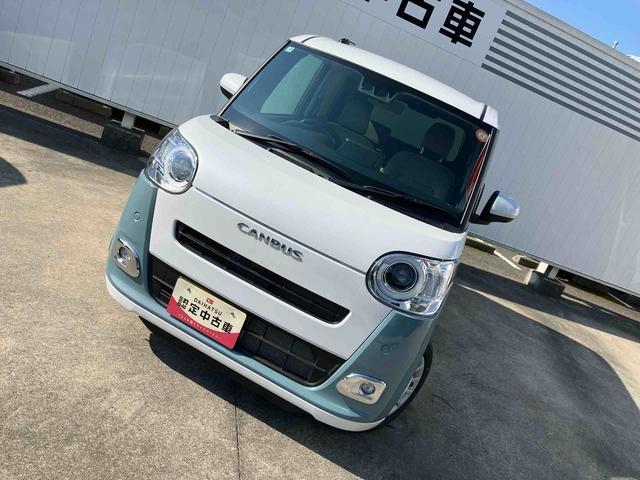 ムーヴキャンバスストライプスＧスマートアシスト／両側電動スライド／ＬＥＤヘッドライト／コーナーセンサー／シートヒーター／スマートキー／アイドリングストップ（千葉県）の中古車