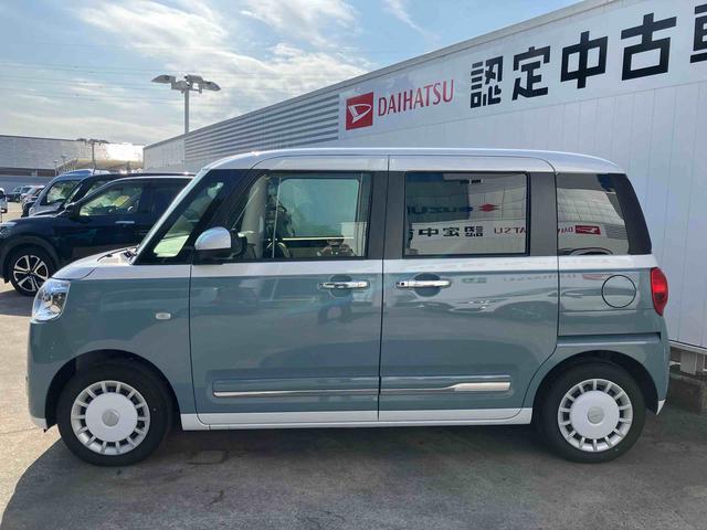 ムーヴキャンバスストライプスＧスマートアシスト／両側電動スライド／ＬＥＤヘッドライト／コーナーセンサー／シートヒーター／スマートキー／アイドリングストップ（千葉県）の中古車