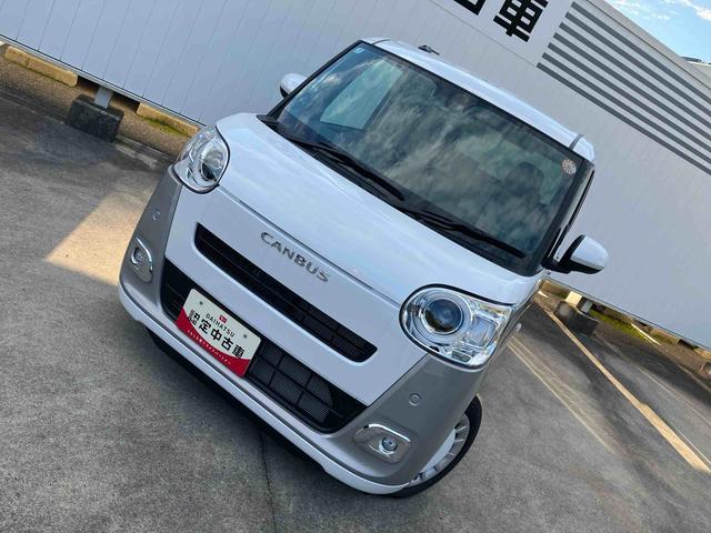 ムーヴキャンバスストライプスＧ次世代スマートアシスト／両側電動スライド／スマートキー／ＬＥＤヘッドライト／コーナーセンサー／フォグライト／アイドリングストップ／（千葉県）の中古車