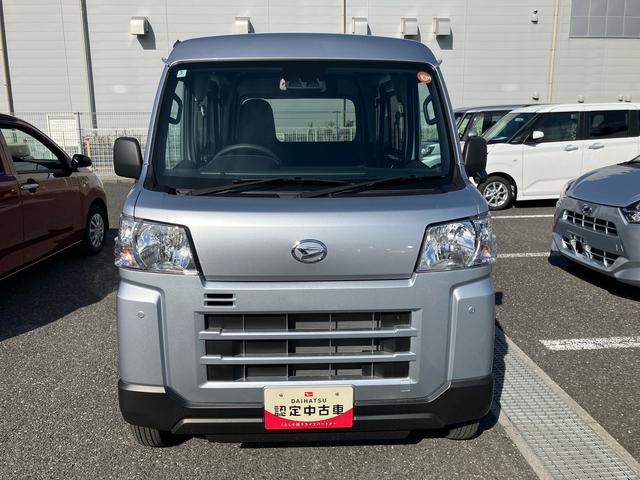 ハイゼットカーゴデラックス衝突被害軽減ブレーキ　コーナーセンサー　オートライト　プライバシーガラス　フロントパワーウィンドウ　オーバーヘッドシェルフ　スピーカー一体型ＡＭ・ＦＭラジオ　キーレスエントリー　アイドリングストップ（千葉県）の中古車