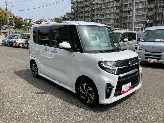 タントカスタムＸセレクションＡｓ−Ｉｓ車　ＬＥＤヘッドライト・オートマチックハイビーム　ナビゲーション　バックカメラ　ドライブレコーダー　ＢＴ　コーナーセンサー　シートヒーター　タイマー設定付パワースライドドア（千葉県）の中古車
