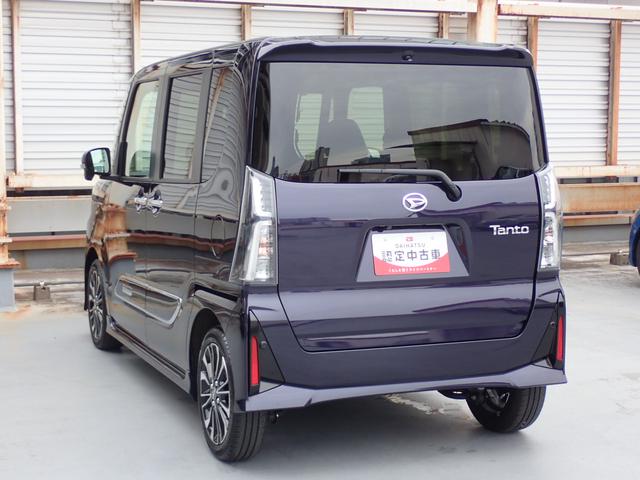 タントカスタムＲＳ保証　新車保証・まごころ保証　１年間・走行距離無制限付き（東京都）の中古車