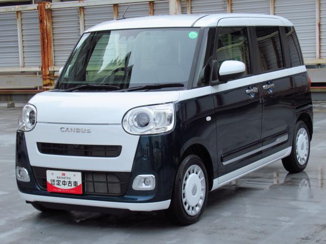 ムーヴキャンバスストライプスG 純正7ナビ ナビ連動ドラレコ パノラマカメラ(東京都)の中古車