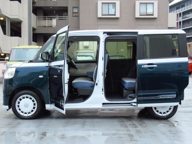 ムーヴキャンバスストライプスG 純正7ナビ ナビ連動ドラレコ パノラマカメラ(東京都)の中古車