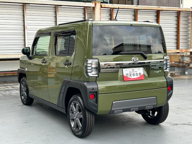 タフトGターボ ダーククロムベンチャー保証 新車保証・まごころ保証 1年間・走行距離無制限付き・アダプティブクルーズコントロール付き・LEDヘッドライト装備・オートエアコン・電動格納ミラー装備(東京都)の中古車