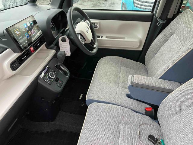 ムーヴキャンバスストライプスＧ９型ＤＰオーディオ／ＢＴ／ＴＶ／バックカメラ／ステアリングスイッチ　ワイヤレス充電　両側パワスラ　ＬＥＤヘッド＆フォグライト　シートヒーター　保温カップホルダー　電動駐車ブレーキ　衝突被害軽減ブレーキ（千葉県）の中古車