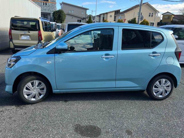 ミライースＸ　ＳＡIIIＬＥＤヘッドライト　リヤワイパー　電動格納ドアミラー　プライバシーガラス　リヤシートヘッドレスト　オートライト　キーレスエントリー　セキュリティアラーム　コーナーセンサー　衝突被害軽減ブレーキ（千葉県）の中古車