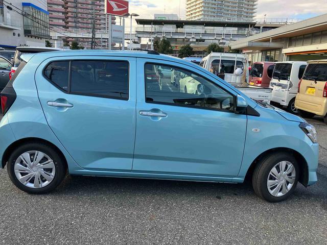 ミライースＸ　ＳＡIIIＬＥＤヘッドライト　リヤワイパー　電動格納ドアミラー　プライバシーガラス　リヤシートヘッドレスト　オートライト　キーレスエントリー　セキュリティアラーム　コーナーセンサー　衝突被害軽減ブレーキ（千葉県）の中古車