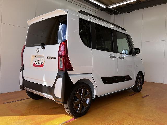 タントファンクロスターボ　ｅｃｏ　ＩＤＬＥ非装着車サポカーＳワイド適合　ミラクルオープンドア　両側オートスライドドア　Ｂカメラ　電動パーキングブレーキ　ステアリングスイッチ　シートヒーター　コーナーセンサー　ＵＳＢ接続端子　Ｐスタート　キーフリー（神奈川県）の中古車