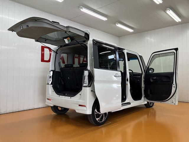 タントカスタムＲＳ　トップエディションＶＳ　ＳＡIIIサポカーＳワイド適合　ミラクルオープンドア　パノラマモニター対応　両側オートスライドドア　ＵＳＢ接続端子　ドラレコ　ステアリングスイッチ　運転席シートヒーター　Ｐスタート　電動格納ミラー　キーフリー（神奈川県）の中古車