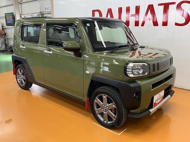 タフトＧターボサポカーＳワイド適合　スカイフィールトップ　パノラマモニター対応　電動パーキングブレーキ　全車速追従機能付ＡＣＣ　ステアリングスイッチ　シートヒーター　ＵＳＢ接続端子　ＥＴＣ　コーナーセンサー（神奈川県）の中古車