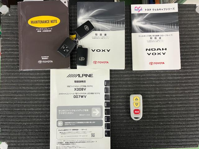 ヴォクシーX 車いす仕様車福祉車両 車いす乗車 電動ウインチ 3列シート 両側オートスライドドア Bカメラ ステアリングスイッチ Pスタート ETC 電動格納ミラー キーフリー(神奈川県)の中古車