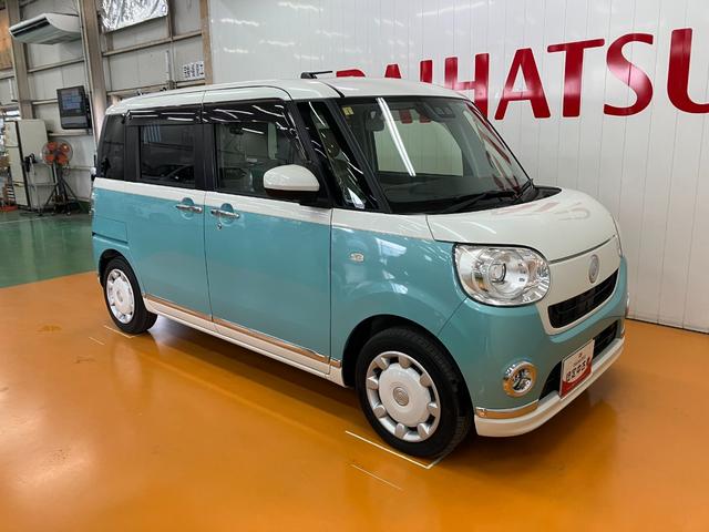 ムーヴキャンバスＧメイクアップＶＳ　ＳＡIIIサポカーＳワイド適合　ドラレコ　パノラマモニター対応　ステアリングホイール　両側オートスライドドア　Ｐスタート　運転席シートヒーター　Ｐスタート　オートハイビーム　ＥＴＣ　ＵＳＢ接続端子　キーフリー（神奈川県）の中古車