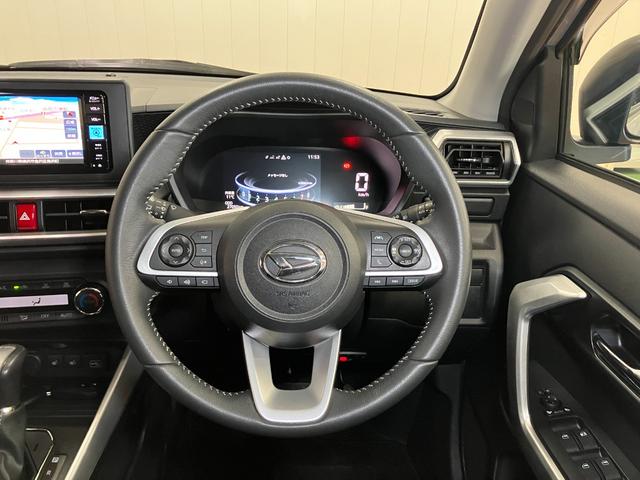 ロッキープレミアムGサポカーSワイド適合 ドラレコ パノラマモニター対応 電動パーキングブレーキ USB接続端子 ステアリングスイッチ 全車速追従機能付ACC シートヒーター コーナーセンサー ETC キーフリー(神奈川県)の中古車