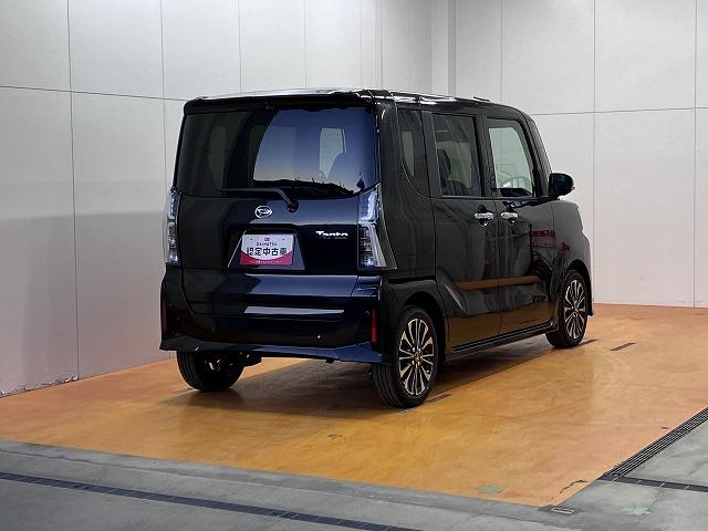 タントカスタムRSサポカーSワイド適合 ミラクルオープンドア 両側オートスライドドア パノラマモニター対応 電動パーキングブレーキ ステアリングスイッチ シートヒーター オートエアコン コーナーセンサー キーフリー(神奈川県)の中古車