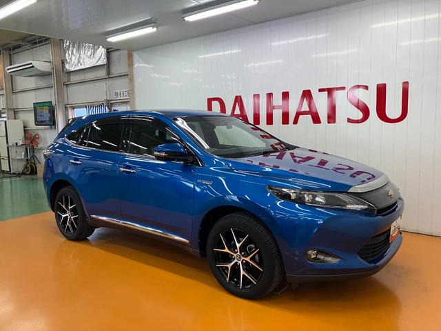 ハリアーハイブリッドプレミアム　スタイルアッシュ衝突被害軽減ブレーキシステム　ドラレコ　Ｂカメラ　ステアリングスイッチ　クルーズコントロール　ＥＴＣ　Ｐスタート　オートハイビーム　パワーシート　シートメモリー　キーフリー（神奈川県）の中古車