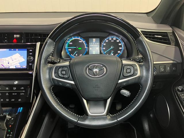 ハリアーハイブリッドプレミアム　スタイルアッシュ衝突被害軽減ブレーキシステム　ドラレコ　Ｂカメラ　ステアリングスイッチ　クルーズコントロール　ＥＴＣ　Ｐスタート　オートハイビーム　パワーシート　シートメモリー　キーフリー（神奈川県）の中古車