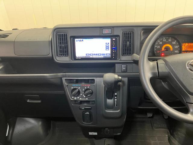 ハイゼットカーゴデッキバンＧ　ナビ　ドラレコ　ＥＴＣ　Ｂカメラ４ＷＤ　サポカーＳワイド適合　ドラレコ　Ｂカメラ　両側スライドドア　エアコン　電動格納ミラー　アイドリングストップ　オートハイビーム　光軸調整ダイヤル　ＥＴＣ　キーレス（神奈川県）の中古車