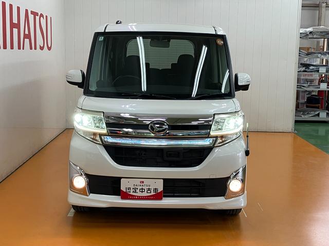 タントカスタムＲＳ　ＳＡスマアシ　ミラクルオープンドア　両側オートスライドドア　ＣＤチューナー　Ｐスタート　エコアイドル　横滑り防止機能　誤発進抑制機能　電動格納ミラー　キーフリー（神奈川県）の中古車