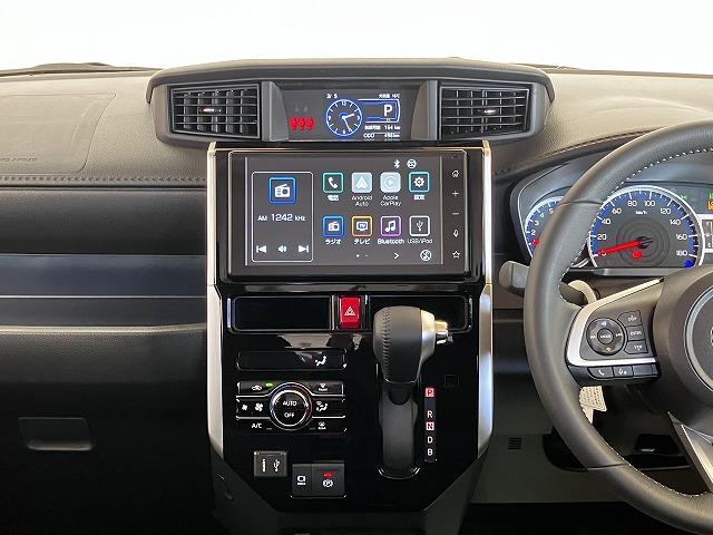 トールカスタムＧ　ターボサポカーＳワイド適合　両側オートスライドドア　全車速追従機能付ＡＣＣ　電動パーキングブレーキ　ディスプレイオーディオ　ＵＳＢ接続端子　Ｐスタート　コーナーセンサー　Ｂカメラ　キーフリー（神奈川県）の中古車