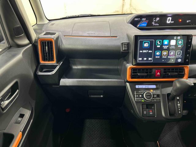 タントファンクロスサポカーＳワイド適合　ミラクルオープンドア　両側オートスライドドア　電動パーキングブレーキ　ステアリングスイッチ　シートヒーター　ディスプレイオーディオ　コーナーセンサー　Ｐスタート　キーフリー（神奈川県）の中古車