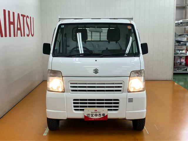 キャリイトラック頑丈ダンプ４ＷＤ　三方開　油圧シリンダー　荷台昇降　　エアコン　ラジオ　５段マニュアルシフト　光軸調整ダイヤル　パワーステアリング（神奈川県）の中古車