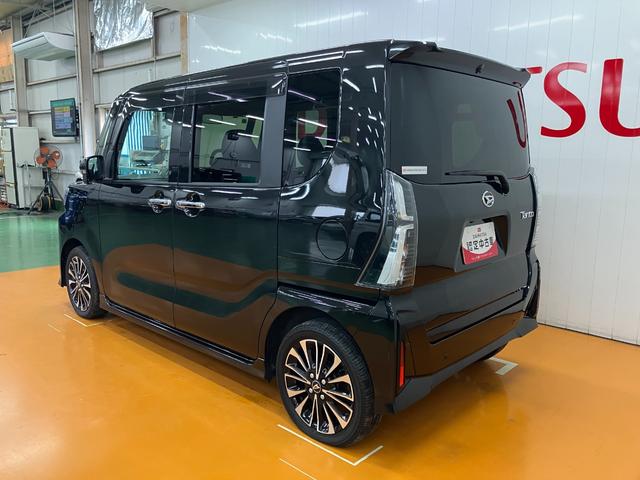 タントカスタムＲＳ　電動パーキングブレーキサポカーＳワイド適合　ミラクルオープンドア　両側オートスライドドア　電動パーキングブレーキ　ステアリングスイッチ　シートヒーター　オートエアコン　コーナーセンサー　キーフリー（神奈川県）の中古車