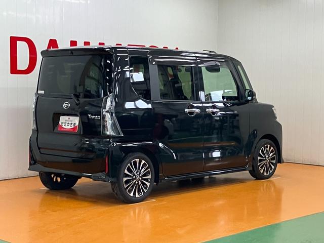 タントカスタムＲＳ　電動パーキングブレーキサポカーＳワイド適合　ミラクルオープンドア　両側オートスライドドア　電動パーキングブレーキ　ステアリングスイッチ　シートヒーター　オートエアコン　コーナーセンサー　キーフリー（神奈川県）の中古車