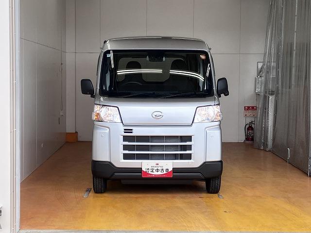 ハイゼットカーゴDXサポカーSワイド適合 Bluetoothチューナー エアコン アクセサリーソケット コーナーセンサー アイドリングストップ 光軸調整ダイヤル 横滑り防止機能 誤発進抑制機能 パワーウインドウ キーレス(神奈川県)の中古車