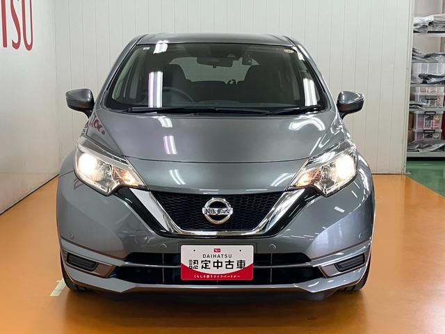 ノートX カーナビ ドラレコ ETC衝突被害軽減ブレーキシステム ドラレコ Bカメラ エアコン Pスタート ETC アイドリングストップ コーナーセンサー レーンアシスト 電動格納ミラー キーフリー(神奈川県)の中古車