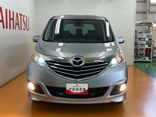 ビアンテグランツ−スカイアクティブ　後席モニター衝突被害軽減ブレーキシステム　３列シート　Ｂカメラ　後席モニター　ＥＴＣ　ステアリングスイッチ　パドルシフト　両側オートスライドドア（神奈川県）の中古車